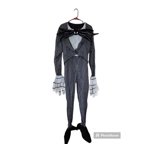 Disney Jack Skellington Nightmare Before Christmas Adult Deluxe Costume Small - Picture 1 of 11